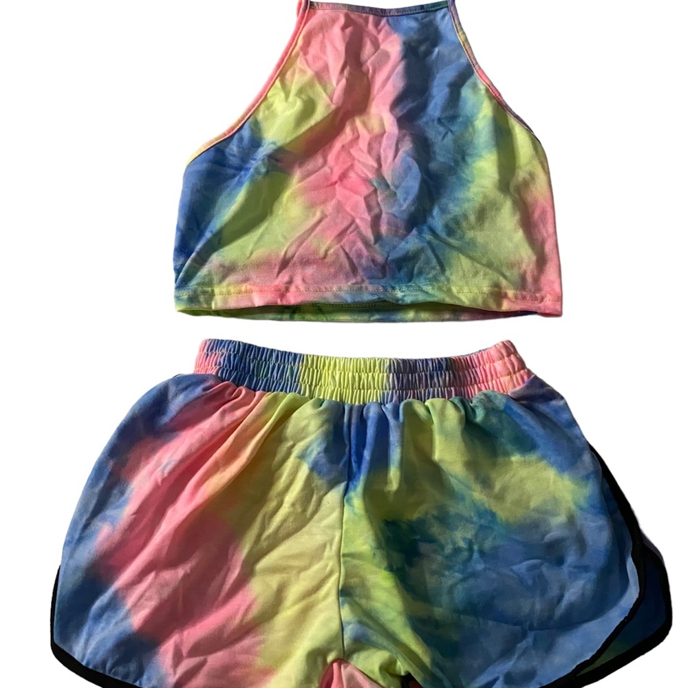 2 pice tie dye set
